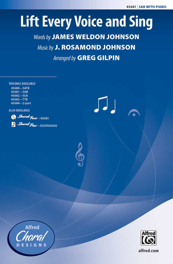 Lift Every Voice and Sing Sheet Music Preview