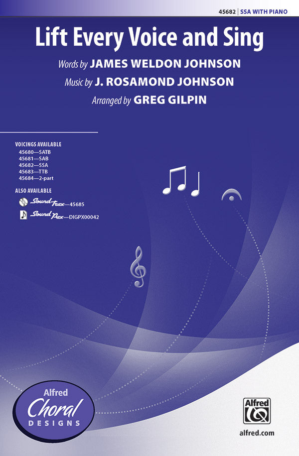 Lift Every Voice and Sing Sheet Music Preview