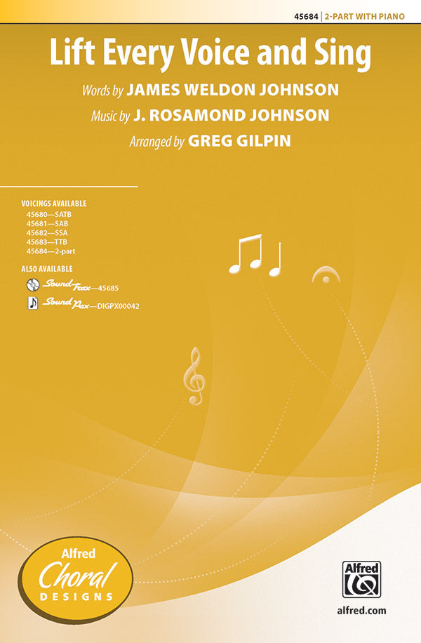 Lift Every Voice and Sing Sheet Music Preview