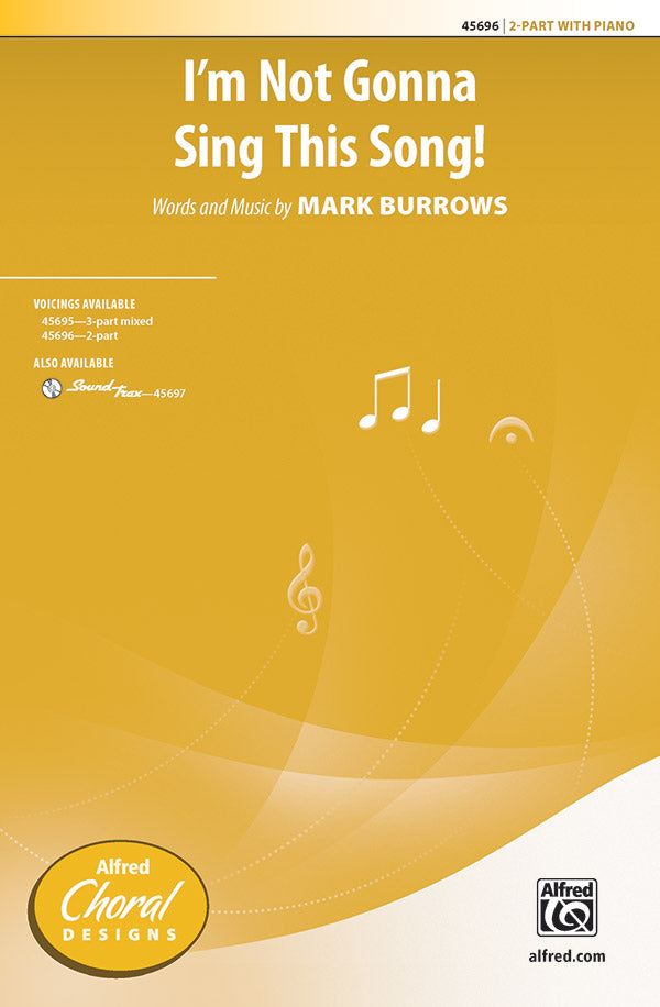 I'm Not Gonna Sing This Song! Sheet Music Preview