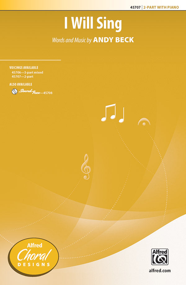 I Will Sing Sheet Music Preview