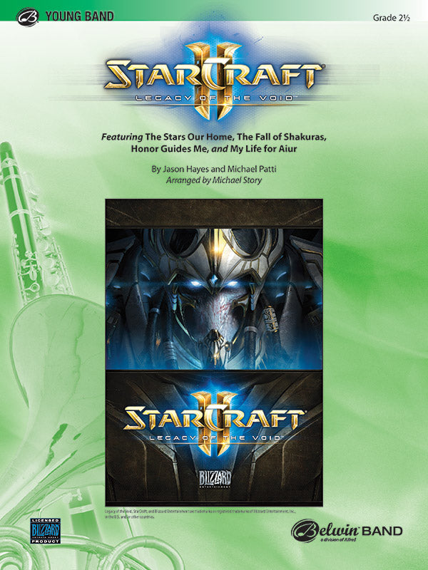Starcraft II: Legacy of the Void: 2nd Percussion Sheet Music Preview