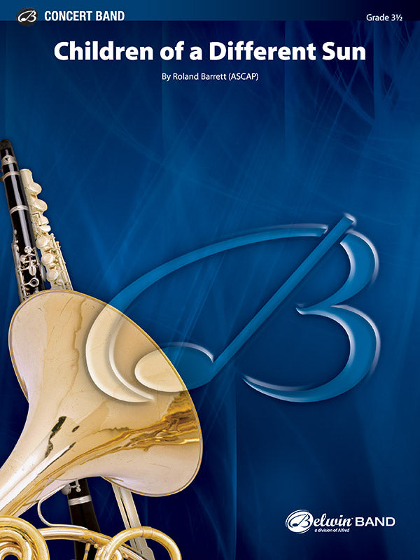 Children of a Different Sun: 3rd B-flat Clarinet Sheet Music Preview
