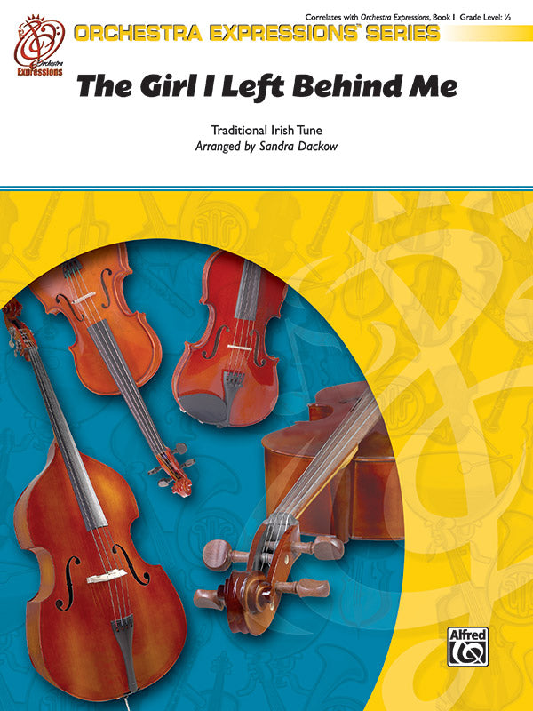 The Girl I Left Behind Me: 1st Violin Sheet Music Preview