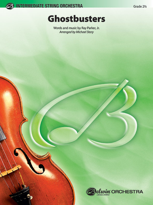 Ghostbusters                                                                                                                                                                                                                                                                                                 Sheet Music Preview