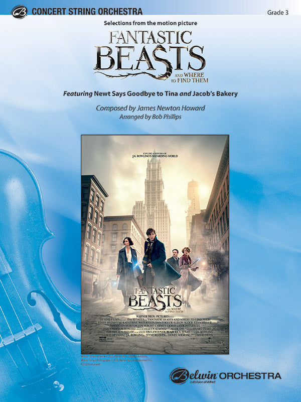 Fantastic Beasts and Where to Find Them: String Bass Sheet Music Preview