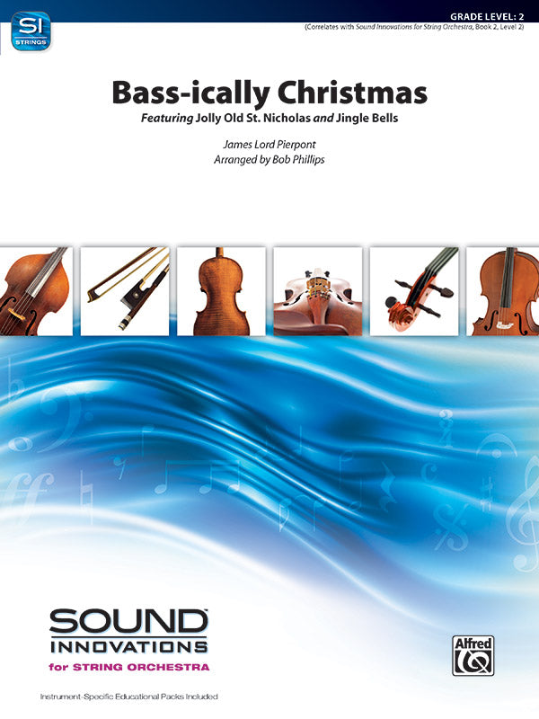Bass-ically Christmas: 3rd Violin (Viola [TC]) Sheet Music Preview