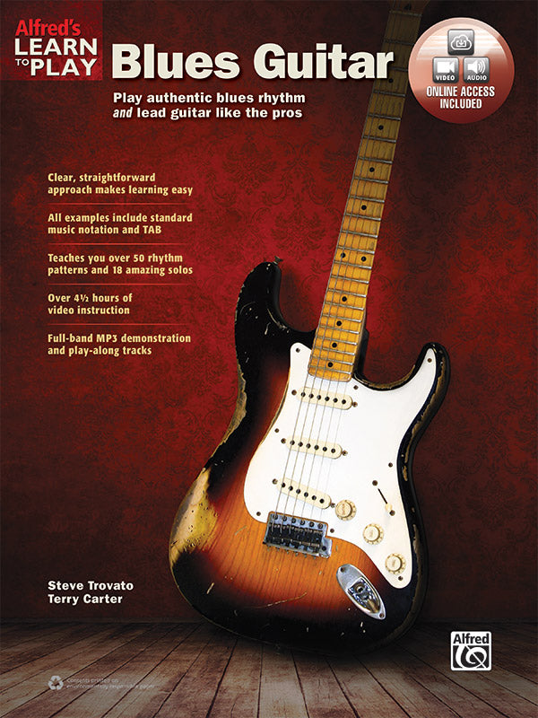 Alfred's Learn to Play Blues Guitar Cover Image