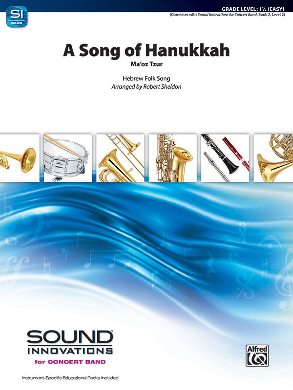 A Song of Hanukkah: 1st Trombone Sheet Music Preview