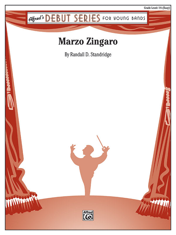 Marzo Zingaro: E-flat Baritone Saxophone Sheet Music Preview