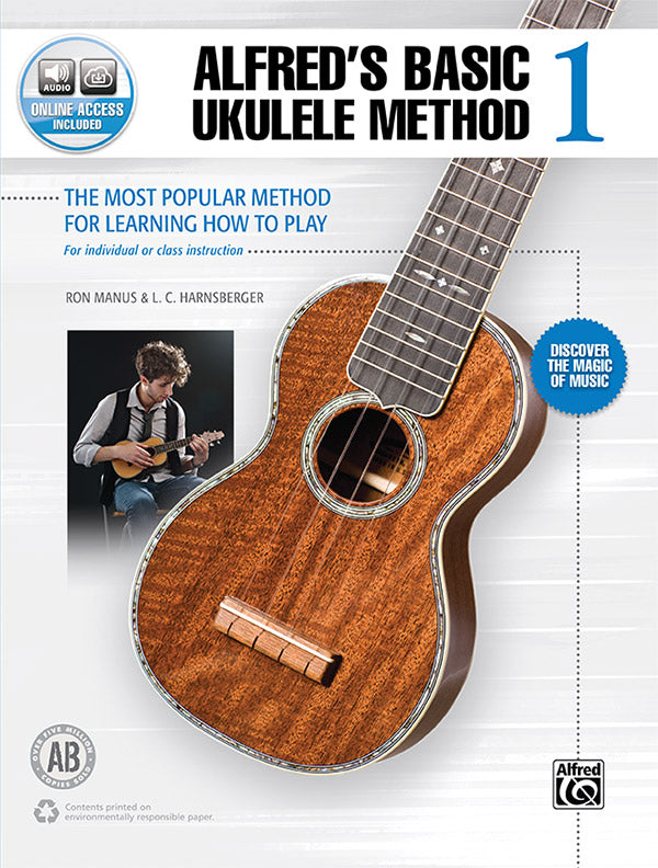 Alfred's Basic Ukulele Method 1 Cover Image