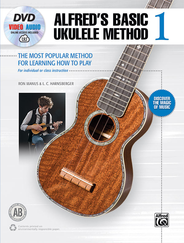 Alfred's Basic Ukulele Method 1 Cover Image