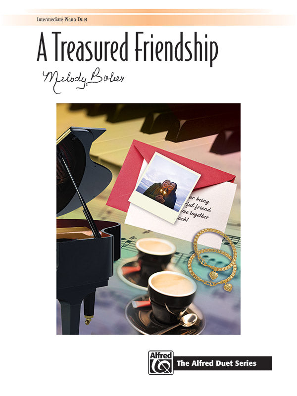 A Treasured Friendship - Piano Duet (1 Piano, 4 Hands) Sheet Music Preview