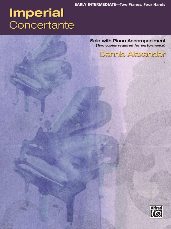 Imperial Concertante: Solo with Piano Accompaniment - Piano Duo (2 Pianos, 4 Hands) Sheet Music Preview