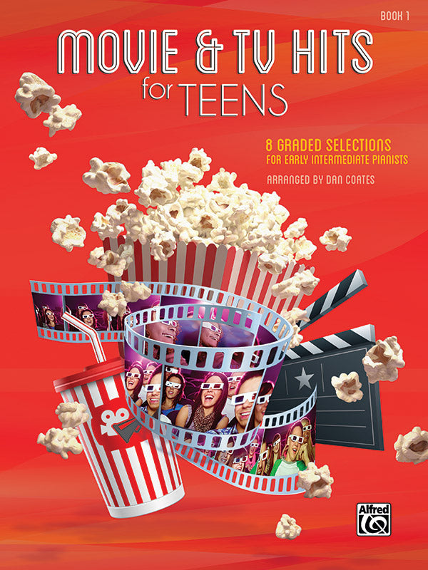 Movie & TV Hits for Teens, Book 1: Piano Book | Dan Coates | Sheet