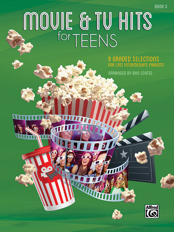 Movie & TV Hits for Teens, Book 3 Cover Image