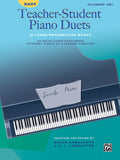 Easy Teacher-Student Piano Duets in Three Progressive Books, Book 3 Cover Image
