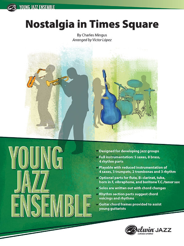 Nostalgia in Times Square: 2nd B-flat Tenor Saxophone Sheet Music Preview