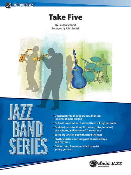 Take Five: Jazz Ensemble Conductor Score & Parts | Paul Desmond