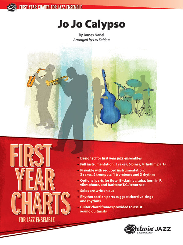 Jo Jo Calypso: 1st B-flat Trumpet Sheet Music Preview