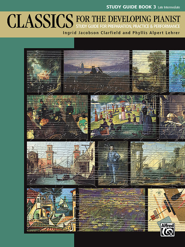 Classics for the Developing Pianist, Study Guide Book 3 Cover Image