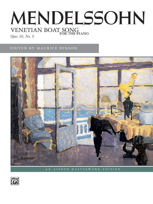 Mendelssohn: Venetian Boat Song, Opus 30, No. 6 Cover Image