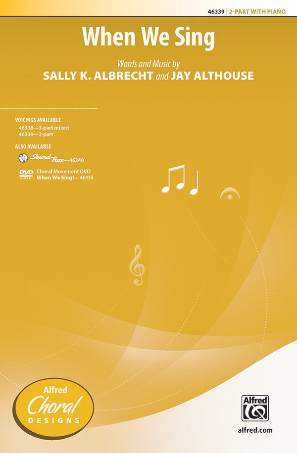 When We Sing Sheet Music Preview