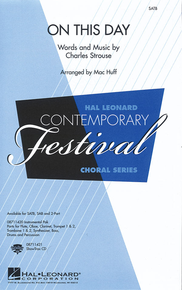 On This Day Sheet Music Preview