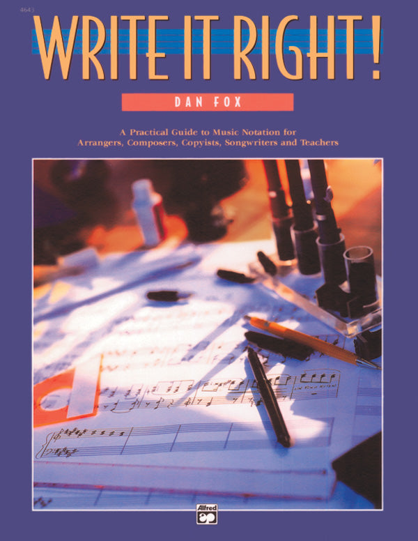 Write It Right!: Book – Alfred Music