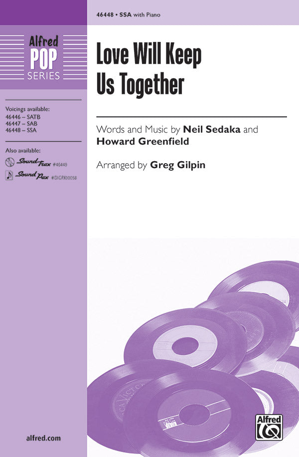 Love Will Keep Us Together Sheet Music Preview