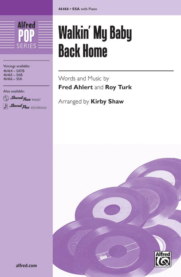 Walkin' My Baby Back Home Sheet Music Preview