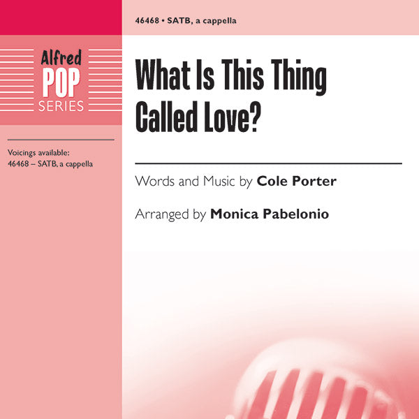 What Is This Thing Called Love? Cover Image