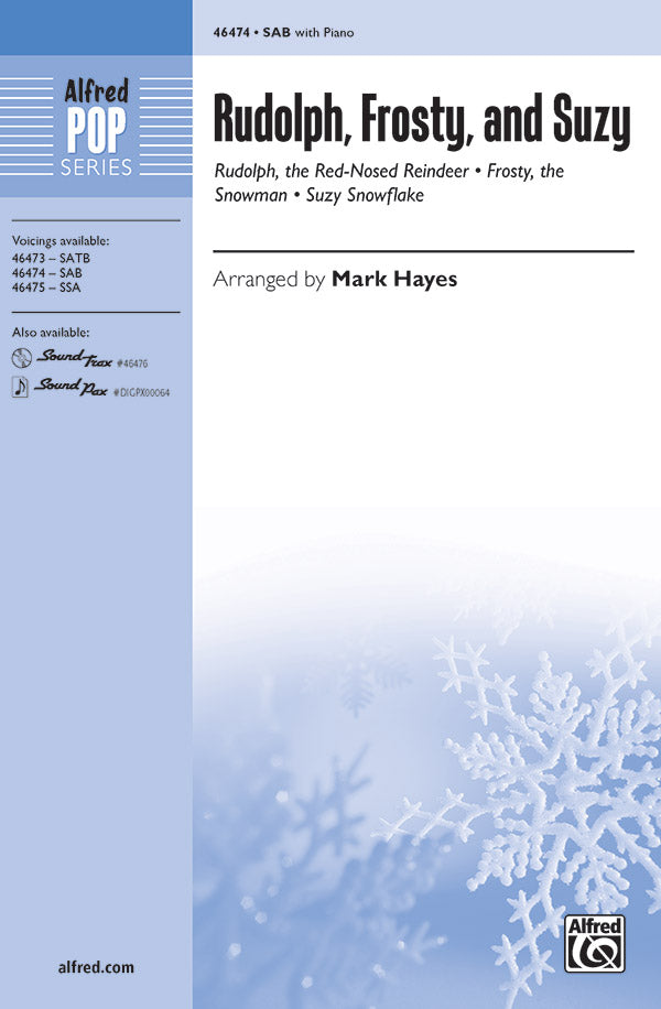 Rudolph, Frosty, and Suzy Cover Image