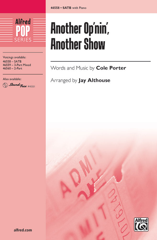 Another Op'nin', Another Show Cover Image