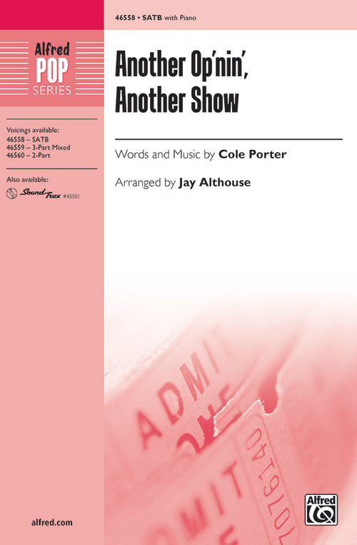 Another Op'nin', Another Show Cover Image