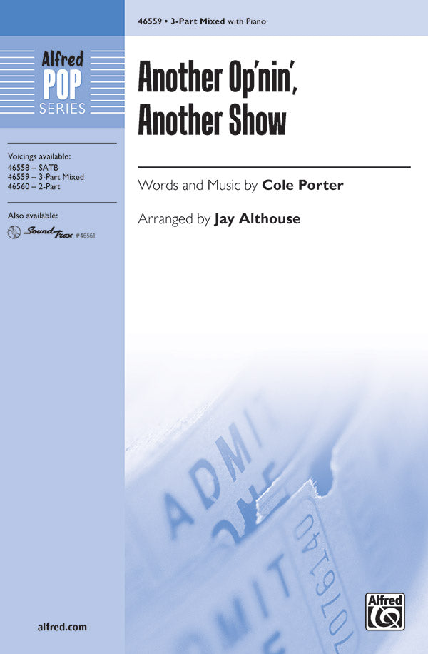 Another Op'nin', Another Show Cover Image