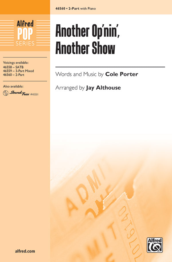 Another Op'nin', Another Show Cover Image