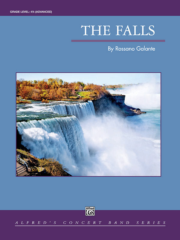 The Falls: B-flat Tenor Saxophone Sheet Music Preview