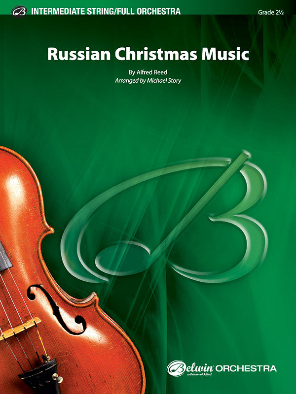 Russian Christmas Music: 2nd B-flat Clarinet Sheet Music Preview