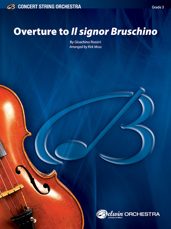 Overture to Il signor Bruschino: 2nd Violin Sheet Music Preview
