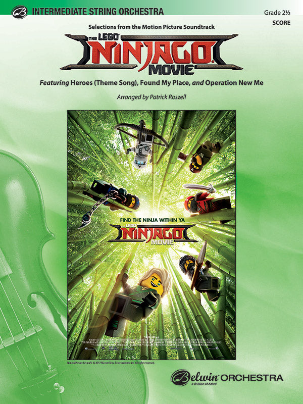 <i>The LEGO® Ninjago® Movie™</i>: Selections from the Motion Picture Soundtrack Cover Image