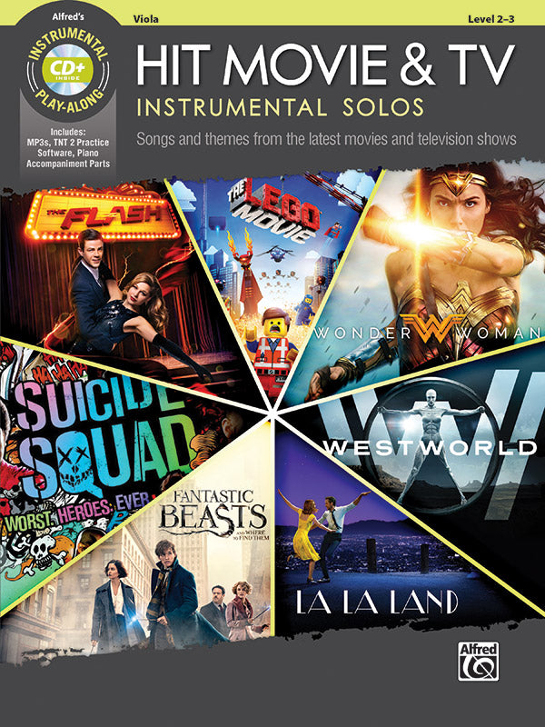 Hit Movie & TV Instrumental Solos for Strings Cover Image