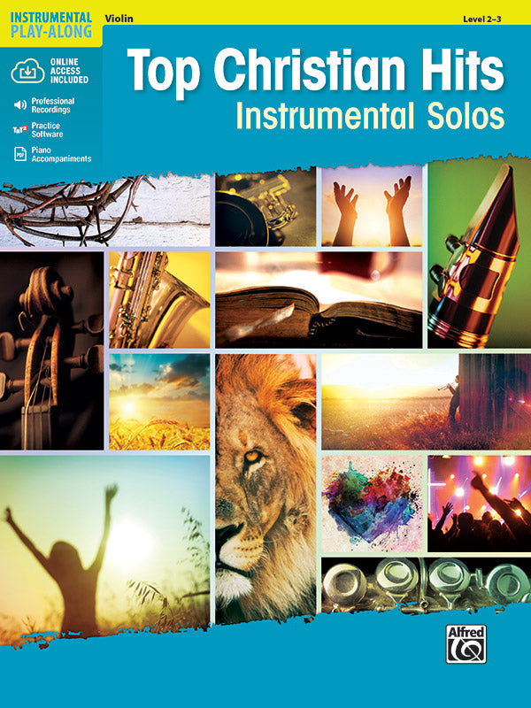 Top Christian Hits Instrumental Solos for Strings Cover Image