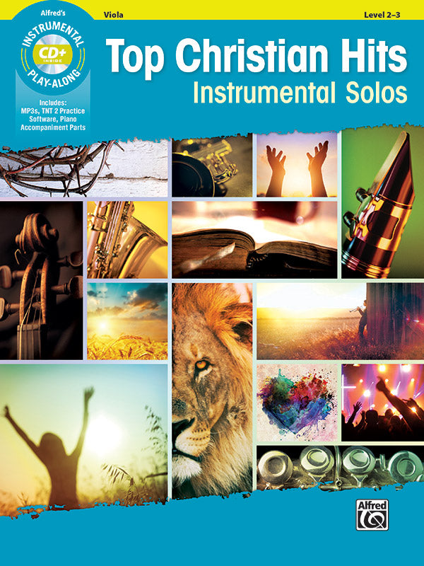 Top Christian Hits Instrumental Solos for Strings Cover Image