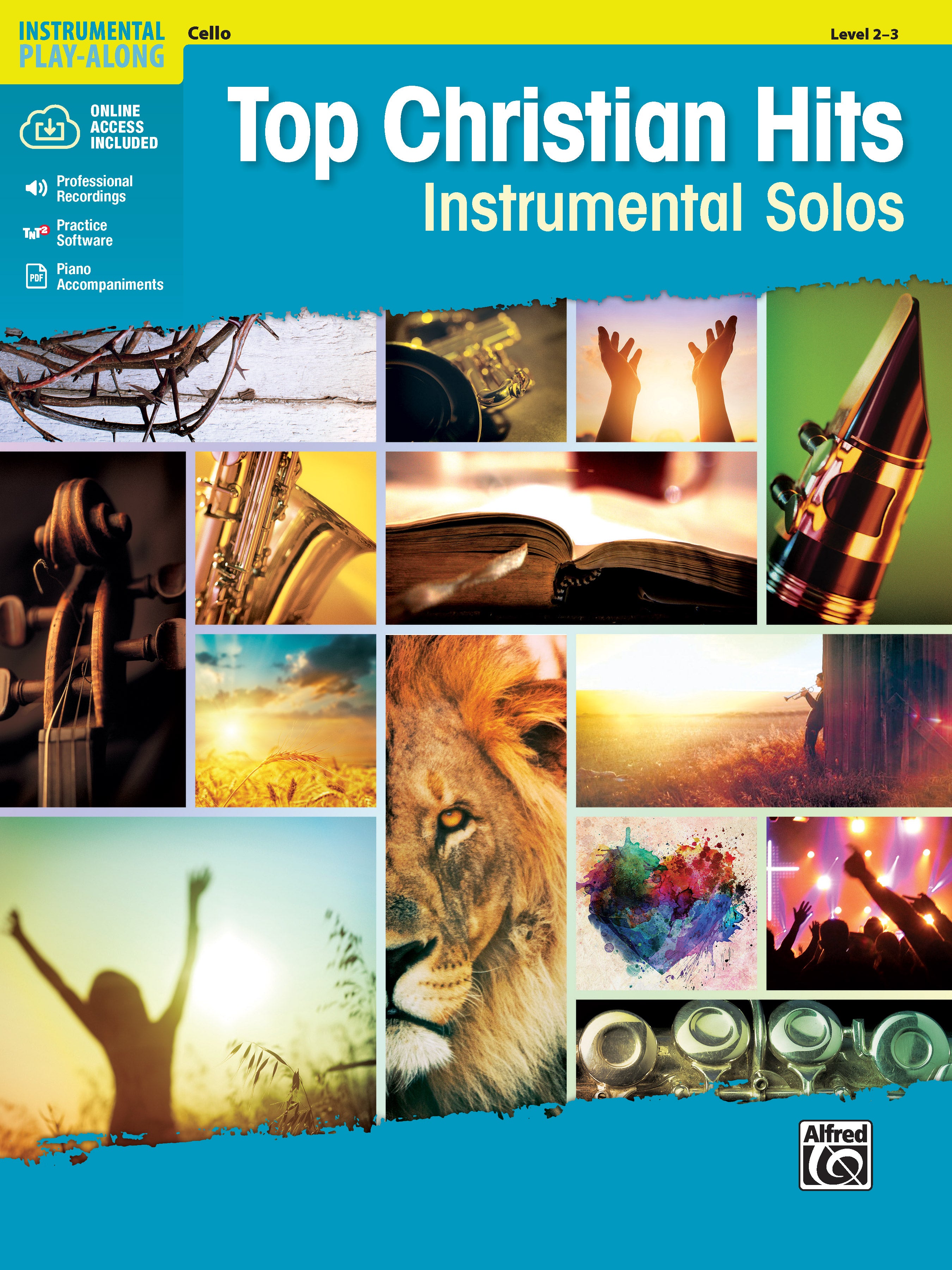 Top Christian Hits Instrumental Solos for Strings Cover Image