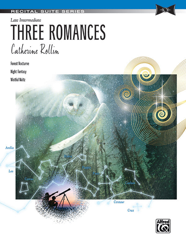 Three Romances - Piano Suite Sheet Music Preview