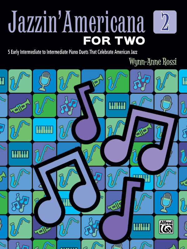 Jazzin' Americana for Two, Book 2 Cover Image
