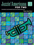Jazzin' Americana for Two, Book 3 Cover Image