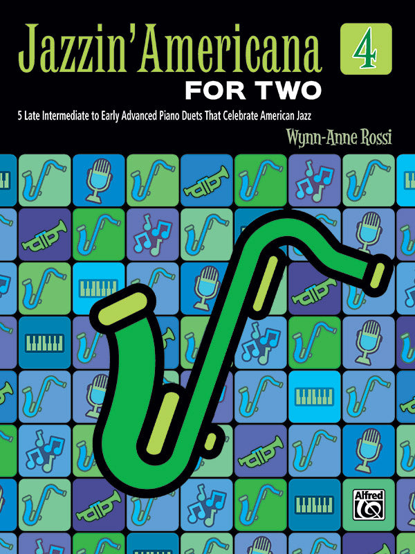 Jazzin' Americana for Two, Book 4 Cover Image
