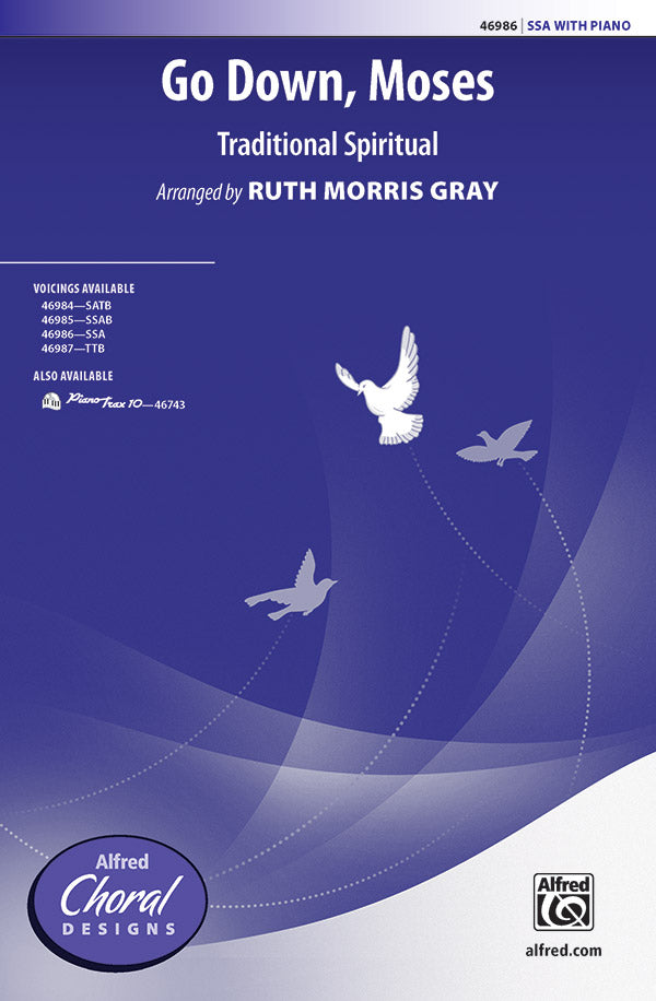 Go Down, Moses Sheet Music Preview